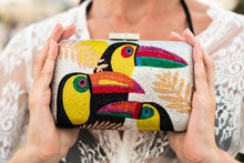 Load image into Gallery viewer, Tucan Clutch Silver

